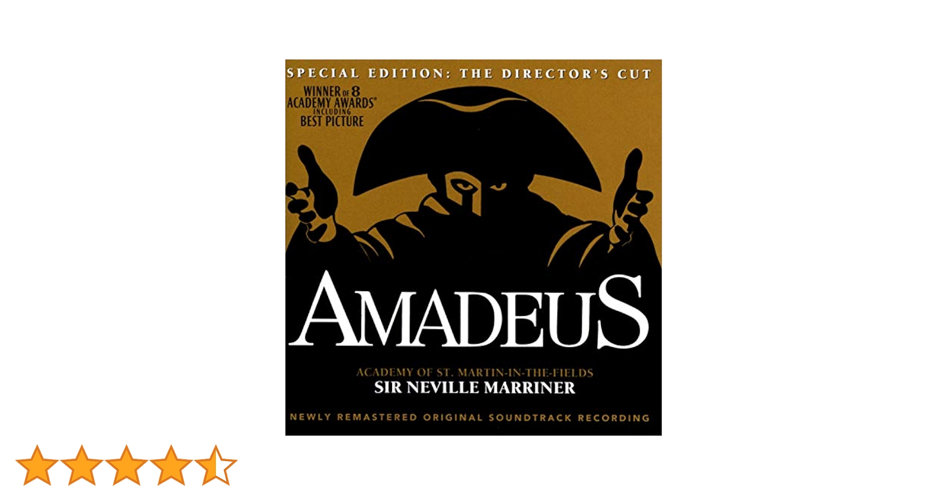 DF　　モーツァルト　アマデウス　オリジナルサウンドトラック　完全収録版　３CD アマデウス オリジナル・サウンドトラック盤 - Amazon.com Music